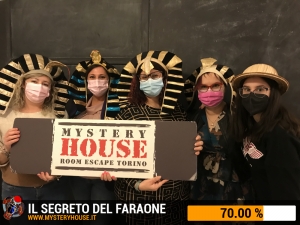 escape room mystery house torino Il segreto del faraone