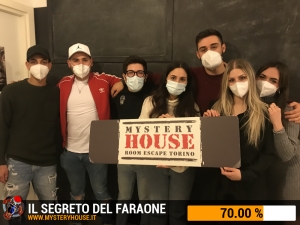 escape room mystery house torino Il segreto del faraone