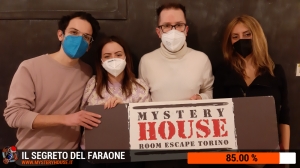 escape room mystery house torino Il segreto del faraone