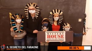 escape room mystery house torino Il segreto del faraone