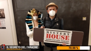 escape room mystery house torino Il segreto del faraone