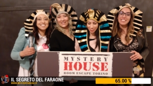escape room mystery house torino Il segreto del faraone