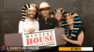 escape room mystery house torino Il segreto del faraone