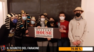 escape room mystery house torino Il segreto del faraone