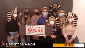 escape room mystery house torino Il segreto del faraone