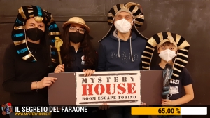 escape room mystery house torino Il segreto del faraone