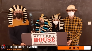 escape room mystery house torino Il segreto del faraone