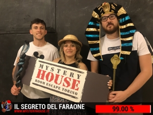 escape room mystery house torino Il segreto del faraone