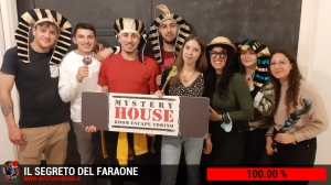 escape room mystery house torino Il segreto del faraone