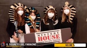 escape room mystery house torino Il segreto del faraone