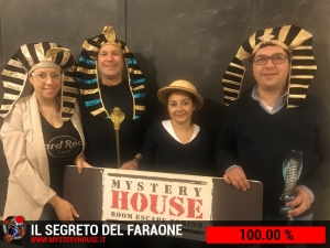 escape room mystery house torino Il segreto del faraone