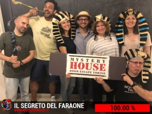 escape room mystery house torino Il segreto del faraone
