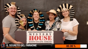escape room mystery house torino Il segreto del faraone