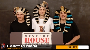 escape room mystery house torino Il segreto del faraone