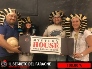 escape room mystery house torino Il segreto del faraone