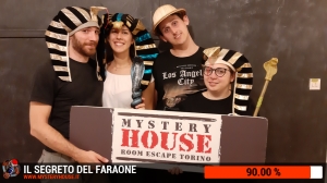 escape room mystery house torino Il segreto del faraone