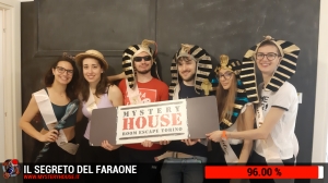 escape room mystery house torino Il segreto del faraone
