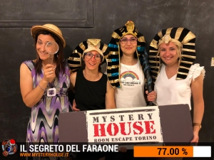 escape room mystery house torino Il segreto del faraone