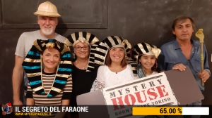escape room mystery house torino Il segreto del faraone