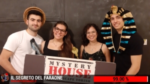 escape room mystery house torino Il segreto del faraone