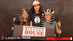 escape room mystery house torino Il segreto del faraone