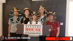 escape room mystery house torino Il segreto del faraone