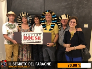 escape room mystery house torino Il segreto del faraone
