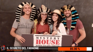 escape room mystery house torino Il segreto del faraone