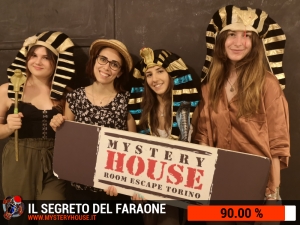 escape room mystery house torino Il segreto del faraone