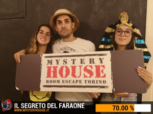 escape room mystery house torino Il segreto del faraone