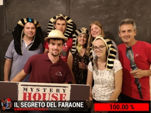 escape room mystery house torino Il segreto del faraone