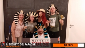 escape room mystery house torino Il segreto del faraone