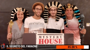 escape room mystery house torino Il segreto del faraone