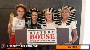 escape room mystery house torino Il segreto del faraone