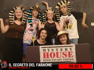 escape room mystery house torino Il segreto del faraone