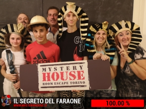 escape room mystery house torino Il segreto del faraone