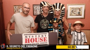 escape room mystery house torino Il segreto del faraone