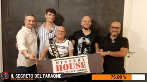escape room mystery house torino Il segreto del faraone
