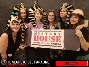 escape room mystery house torino Il segreto del faraone