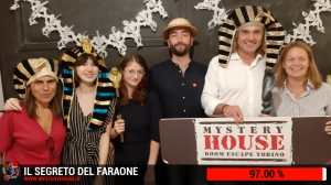 escape room mystery house torino Il segreto del faraone