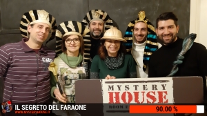 escape room mystery house torino Il segreto del faraone