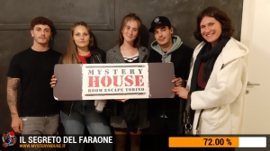 escape room mystery house torino Il segreto del faraone