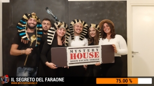 escape room mystery house torino Il segreto del faraone
