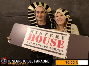 escape room mystery house torino Il segreto del faraone