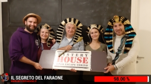 escape room mystery house torino Il segreto del faraone