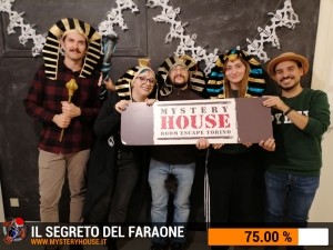 escape room mystery house torino Il segreto del faraone