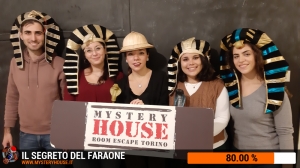 escape room mystery house torino Il segreto del faraone