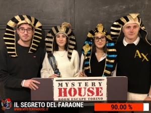 escape room mystery house torino Il segreto del faraone