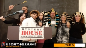 escape room mystery house torino Il segreto del faraone