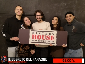 escape room mystery house torino Il segreto del faraone